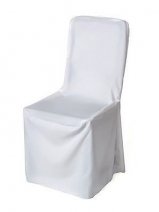 Polyesterové potahy na židle s rovným opěradlem