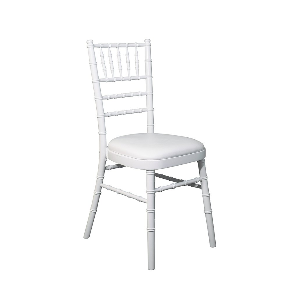 CHIAVARI židle bílá dřevěná