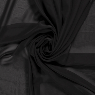 Šifon černý