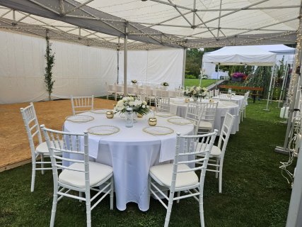 Nůžkový stan 4 x 8 m