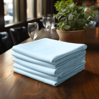 Látkový ubrousek baby blue modrý